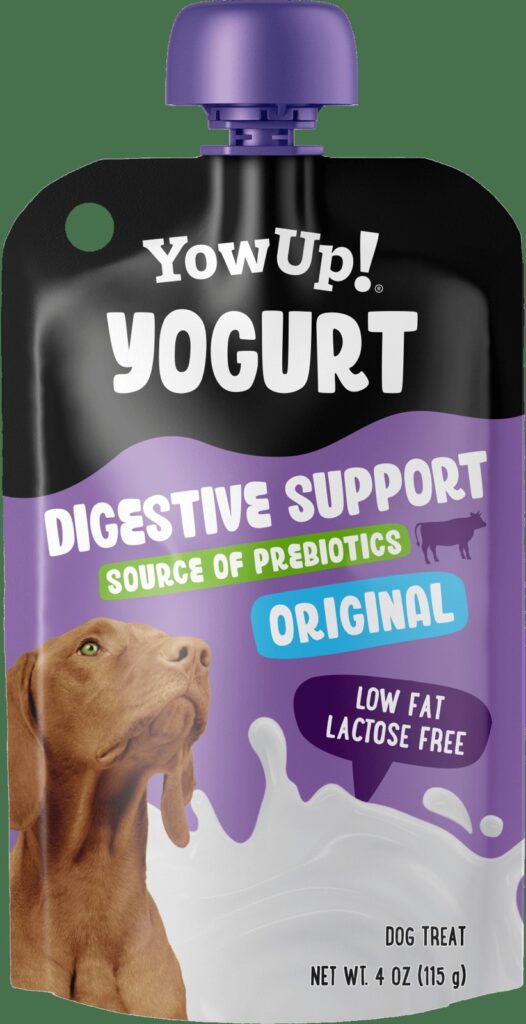 YowUp! digestive support yogurt dog treat pouch, original flavour